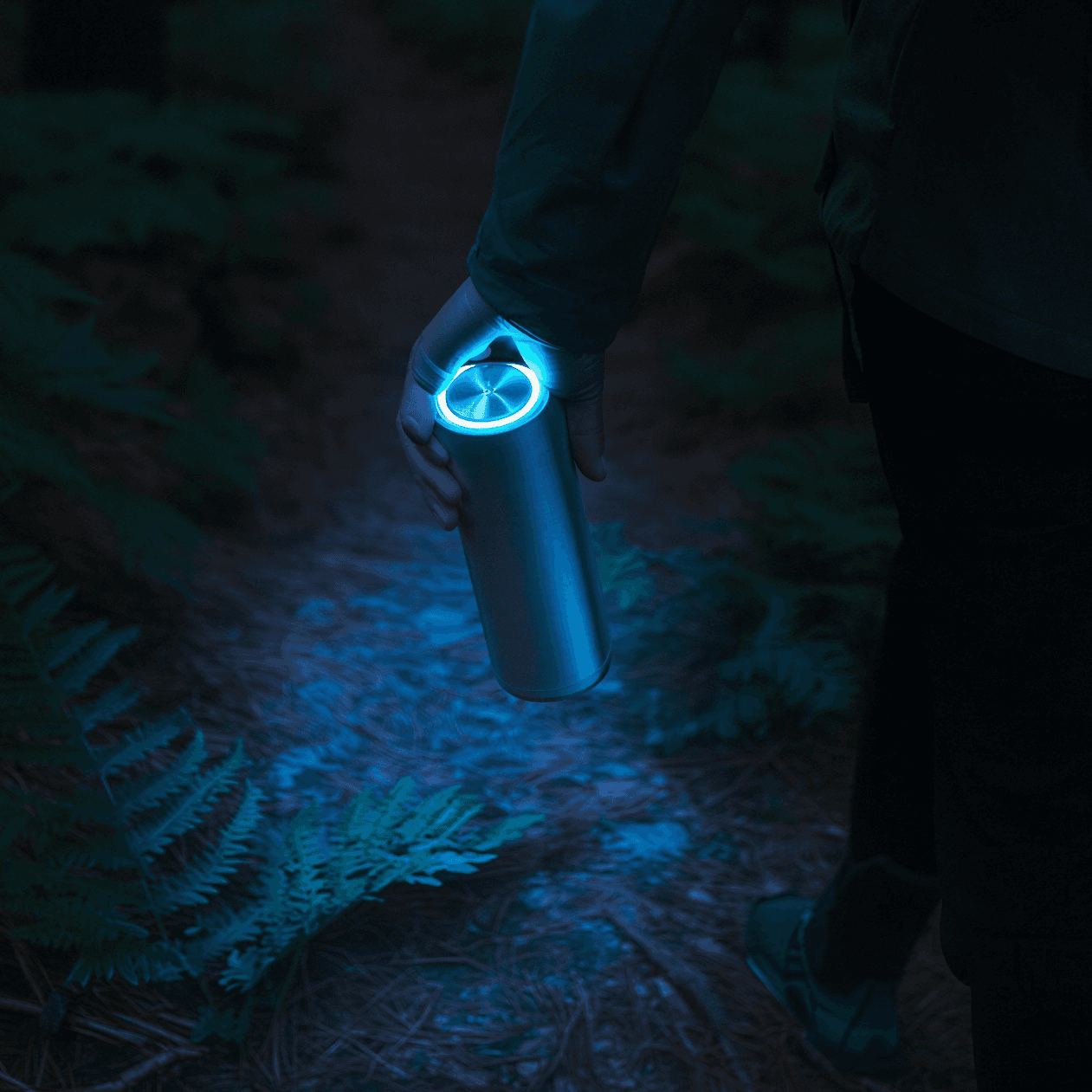 內建 LED 手電